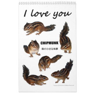 Chipmunk foto (4) kalender