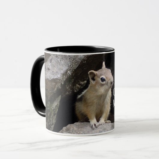 Chipmunk Good Morning Mok Drinkware (Voorkant links)