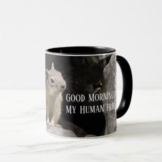 Chipmunk Good Morning Mok Drinkware