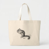 Chipmunk Grote Tote Bag (Voorkant)