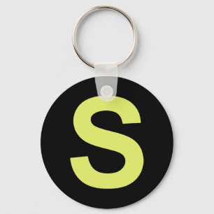 Chipmunk Halloween Carnival Group Costume Letter S Sleutelhanger
