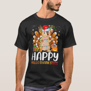 Chipmunk Halloween Kerstmis Gelukkige Hallothanksm T-shirt