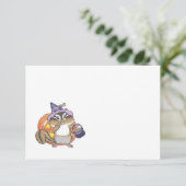 Chipmunk Halloween N'Importe Quelle Occasion Carte (Debout devant)
