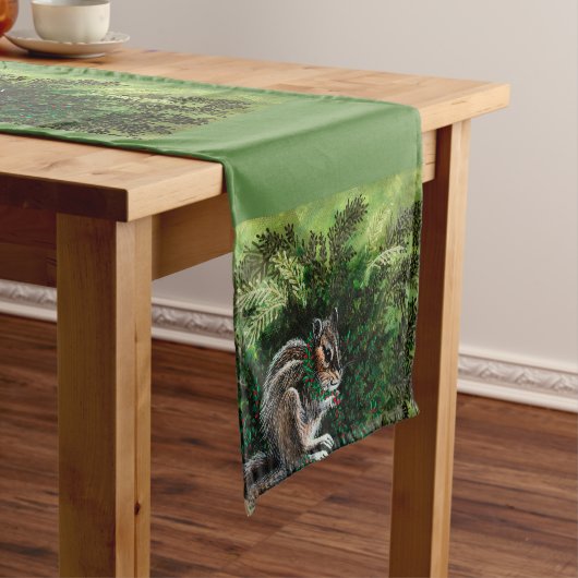 Chipmunk Holly Tablerunner Korte Tafelloper (Voorbeeld)