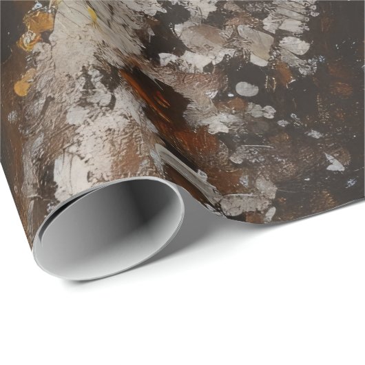 Chipmunk in een boom decoupage cadeaupapier (Rol Hoek)