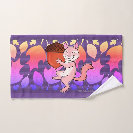 Chipmunk joyeux - (Serviette à main)