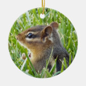 Chipmunk Keramisch Ornament (Voorkant)