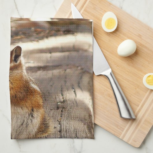 Chipmunk Kitchen Towel Theedoek (Quarter Fold)