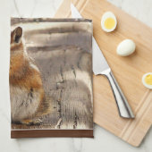 Chipmunk Kitchen Towel Theedoek (Quarter Fold)