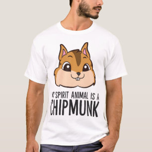 Chipmunk Lover My Spirit Animal is een Chipmunk T-shirt