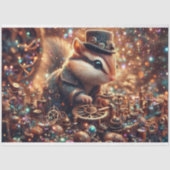 Chipmunk Magical Brass Workshop Decoupage Tissuepapier (Voorkant)