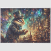 Chipmunk Mechanical Wonderland Workshop Decoupage Tissuepapier (Voorkant)