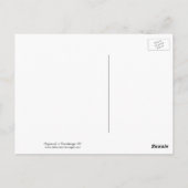 Chipmunk met pinda's briefkaart (Achterkant)