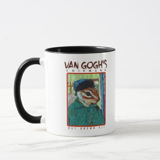 Chipmunk Mug de Van Gogh (Gauche)