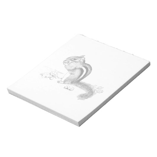 Chipmunk Notitieblok (Gedraaid)