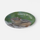 Chipmunk Papieren Bordje (Gekanteld)