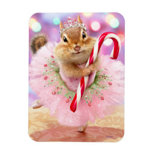 Chipmunk Plum Fairy Magneet