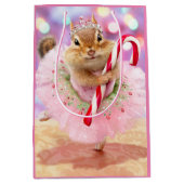 Chipmunk Plum Fairy Medium Cadeauzakje (Voorkant)