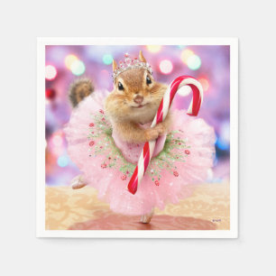 Chipmunk Plum Fairy Servet