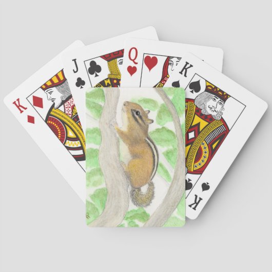 Chipmunk Pokerkaarten (Achterkant)