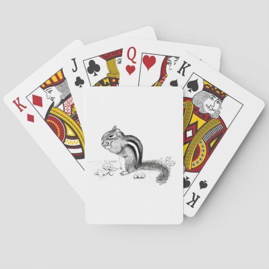 Chipmunk Pokerkaarten (Achterkant)