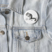 Chipmunk Ronde Button 5,7 Cm (In situ)