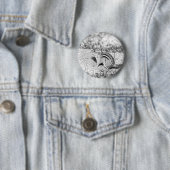 Chipmunk Sketch Ronde Button 5,7 Cm (In situ)
