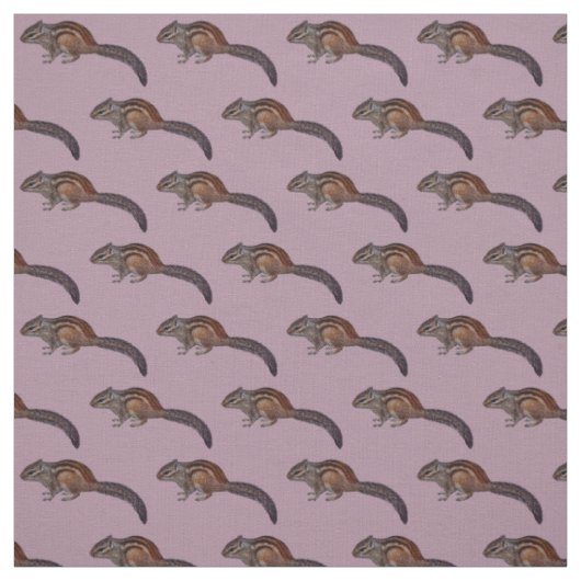 Chipmunk Stof (Roze) (Swatch)