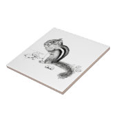 Chipmunk Tegeltje (Zijkant)
