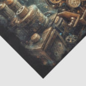 Chipmunk Uitvinder Steampunk Laboratorium Decoupag Tissuepapier (Detail)