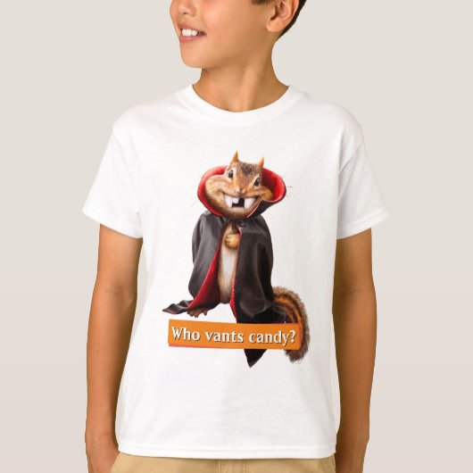 Chipmunk Vampire T-shirt (Voorkant)