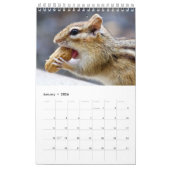 Chipmunks 2026 kalender (Jan 2026)