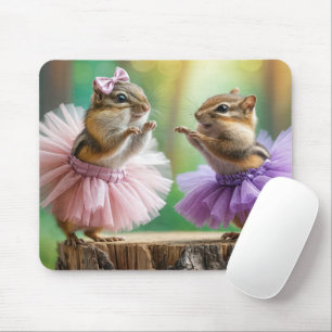 Chipmunks dragen Tutus Muismat