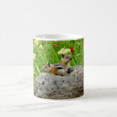 Chipmunks en wilde bloemen koffiemok (Center)