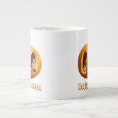 Chipmunks Inside Boo Jack-o-Lantern Extra Grote Beker (Voorkant)