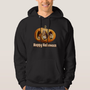 Chipmunks Inside Boo Jack-o-Lantern Hoodie