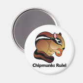 Chipmunks Regel! Magneet (Voorkant / Achterkant)
