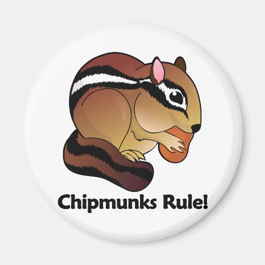 Chipmunks Regel! Magneet (Voorkant)