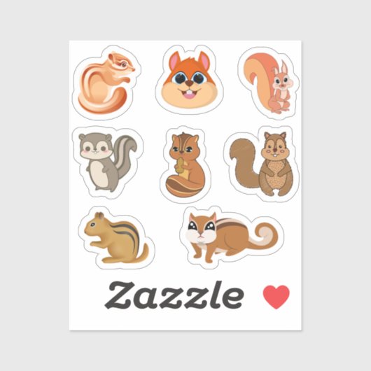 ChipmunkStickers Sticker (Vel)