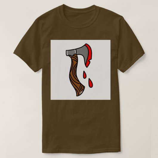 Chipped Ax T-shirt (Design voorkant)