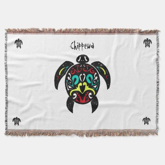 Chippewa Blanket met 1 schroefdraad Deken (Voorkant)