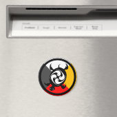 Chippewa Dodem Miskwaadesi Magneet (Insitu (Vaatwasser))