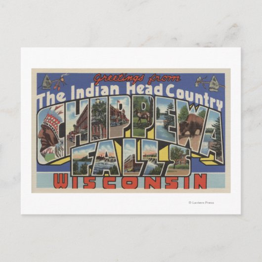 Chippewa Herfsten, South Dakota - Large Letter Briefkaart (Voorkant)