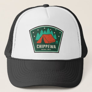 Chippewa National Forest Camping Trucker Pet