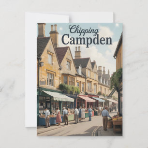Chipping Campden Vintage Briefkaart