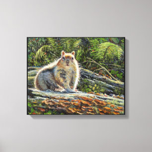 "Chippy" Canvas Afdruk