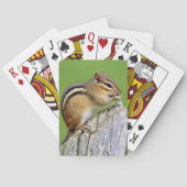 Chippy Chipmucnk-speelkaarten Pokerkaarten (Achterkant)