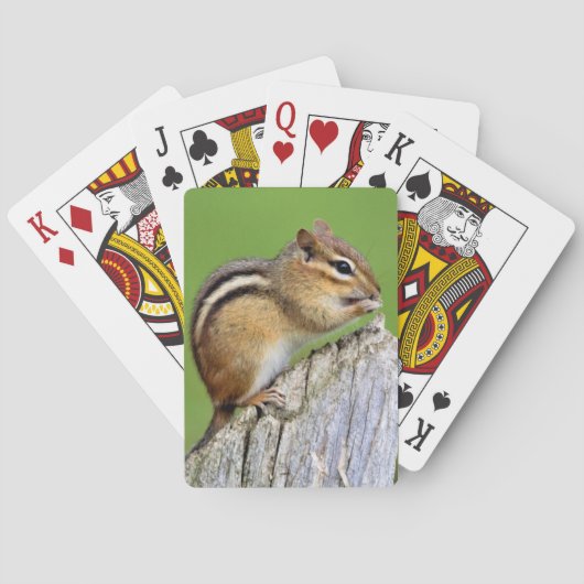 Chippy Chipmucnk-speelkaarten Pokerkaarten (Achterkant)