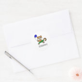 Chippy, Chippy Ronde Sticker (Envelop)