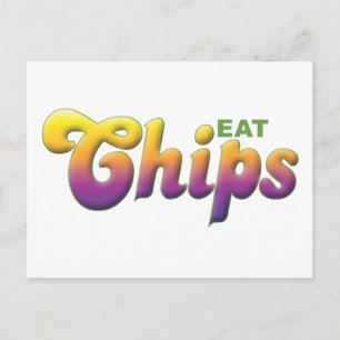 Chips, Eat Briefkaart